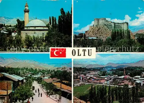 AK / Ansichtskarte Oltu Moschee Festung Stadtpartien