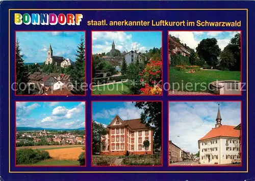 AK / Ansichtskarte Bonndorf Schwarzwald Orts und Teilansichten Kat. Bonndorf