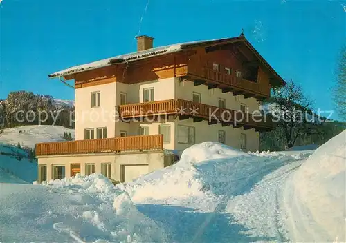 AK / Ansichtskarte Oberau Wildschoenau Tirol Pension Ahornhof