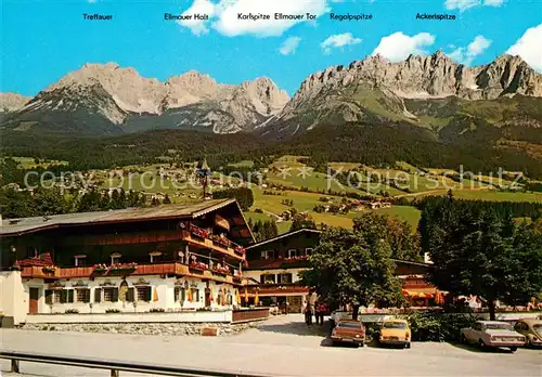 AK / Ansichtskarte Going Wilden Kaiser Tirol Stanglwirt Tiroler Gaststaette Kat. Going am Wilden Kaiser