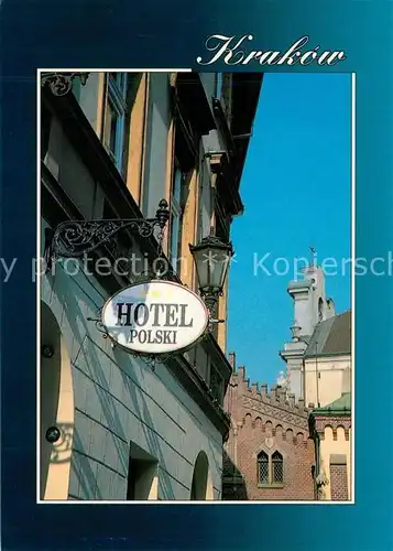 Krakow Krakau Hotel Polski