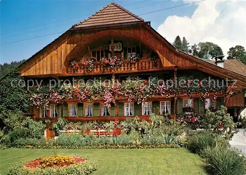 Ringoldswil Restaurant Krindenhof Blumenschmuck Kat. Ringoldswil