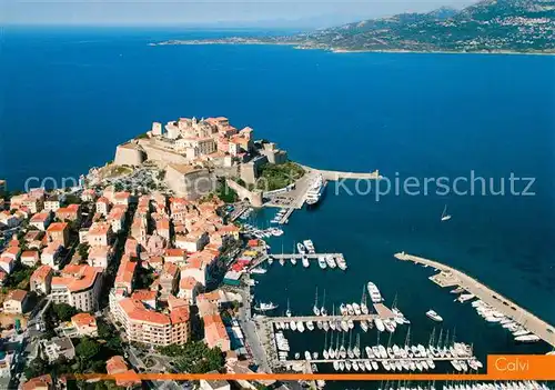 Calvi Port vue aerienne Kat. Calvi