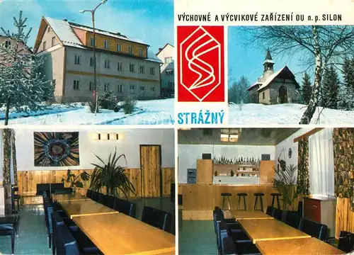Kuschwarda Hotel Silon Kirche Winteraufnahme Kat. Tschechische Republik