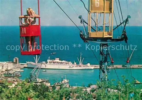 Yalta Seilbahn Stehgondel Hafen Kat. Yalta
