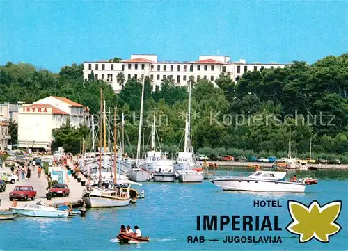 Rab Croatia Hotel Imperial Hafen