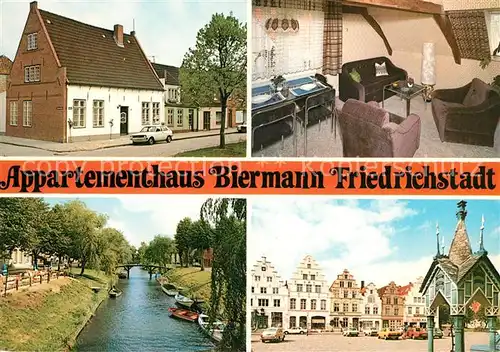 Friedrichstadt Eider Appartementhaus Biermann Kat. Friedrichstadt