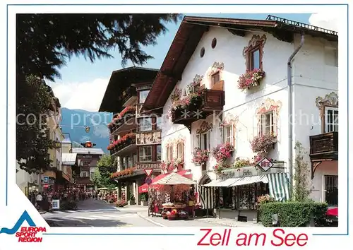 Zell See Seegasse Frankhaus Starmueller Kat. Zell am See