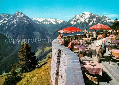 Mayrhofen Zillertal Cafe Restaurant Penkenbahn Kat. Mayrhofen