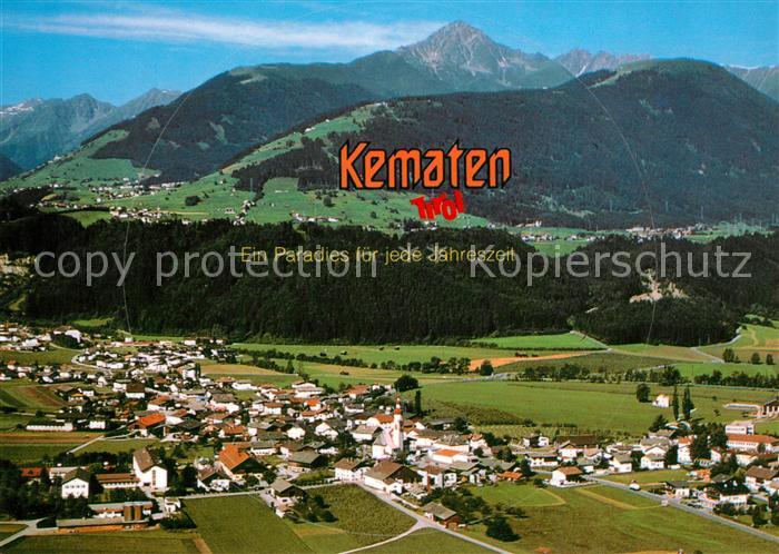 Kematen Tirol Fliegeraufnahme Kat. Kematen in Tirol Nr. kn72031