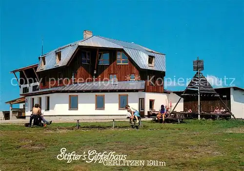 Gerlitzen Stifters Gipfelhaus Kat. Arriach