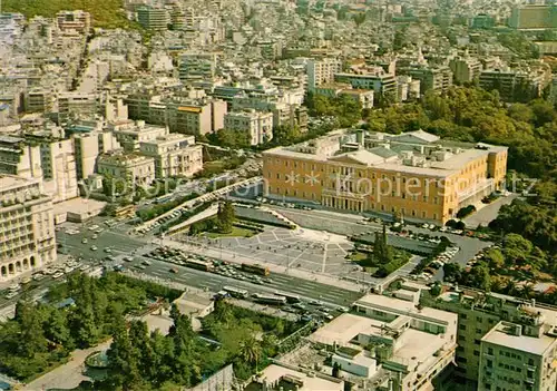 Athen Griechenland Fliegeraufnahme Stadtzentrum Kat. 