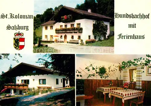 St Koloman Hundsbachhof Ferienhaus Kat. Oesterreich