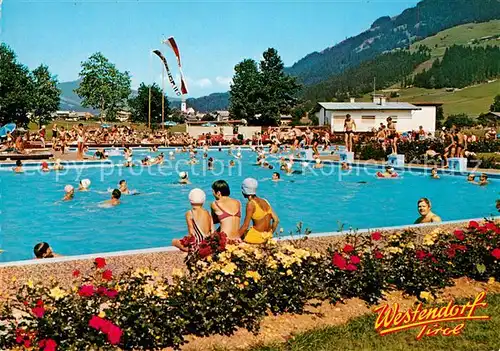 Westendorf Tirol Schwimmbad Kat. Westendorf