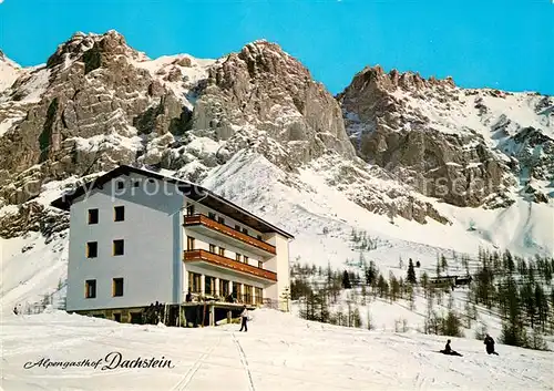 Dachstein Steiermark Alpengasthof Dachstein Winterpanorama Kat. Ramsau am Dachstein