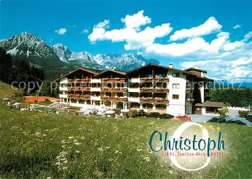 Ellmau Tirol Hotel Christoph Bergwiese Kat. Ellmau