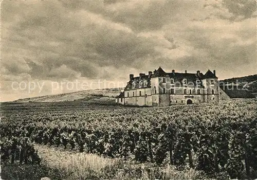 Bourgogne Marne Chateau du Clos de Vougeot Kat. Bourgogne