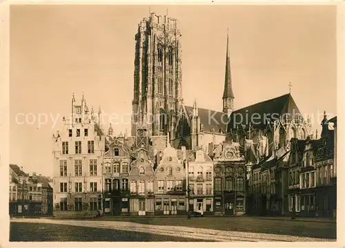 Mecheln St Rombout Turm Kat. 