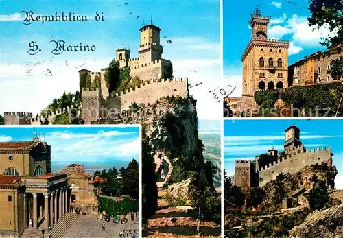 AK / Ansichtskarte San Marino Repubblica 