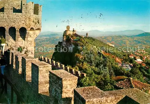 AK / Ansichtskarte San Marino Repubblica Le tre Torri