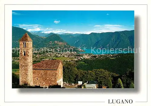 AK / Ansichtskarte Cademario Kirchenpartie Lago di Lugano Kat. Cademario