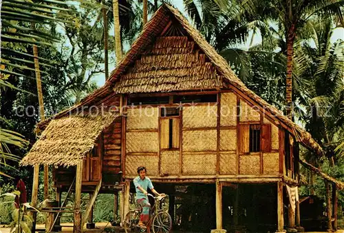 AK / Ansichtskarte Penang Malay Kampung House Kat. Penang