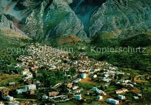 AK / Ansichtskarte Chaouen Chefchaouen Fliegeraufnahme