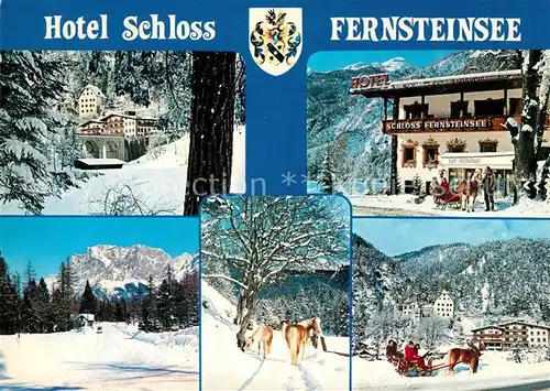 AK / Ansichtskarte Fernsteinsee Hotel Winterpanorama Kat. Nassereith