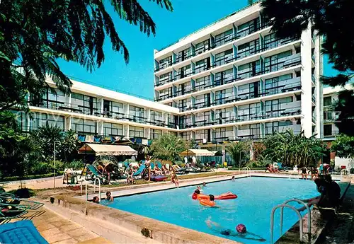 AK / Ansichtskarte Torremolinos Hotel Delfin  Kat. Malaga Costa del Sol