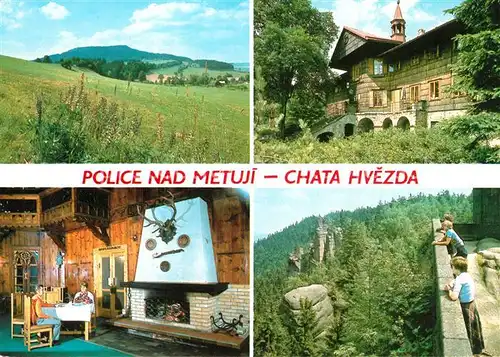 AK / Ansichtskarte Police nad Metuji Chata Hvezda Sandstein