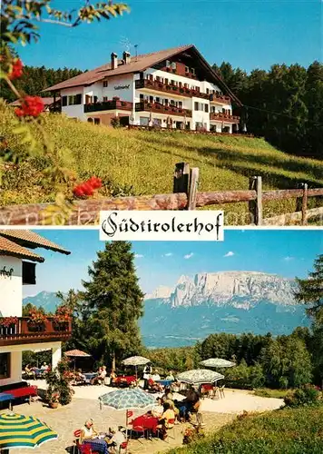AK / Ansichtskarte Oberbozen Ritten Pension Restaurant Suedtirolerhof Kat. Ritten Suedtirol