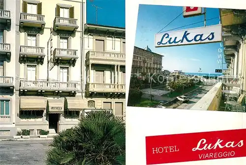 AK / Ansichtskarte Viareggio Hotel Lukas Kat. viareggio