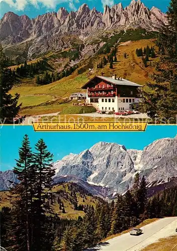 AK / Ansichtskarte Muehlbach Hochkoenig Arthurhaus Manndlwand Kat. Muehlbach am Hochkoenig