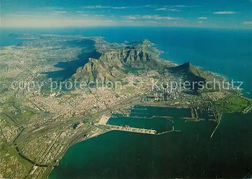 AK / Ansichtskarte Kapstadt Fliegeraufnahme Kat. Suedafrika