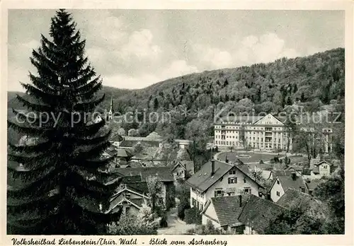 AK / Ansichtskarte Bad Liebenstein Blick vom Aschenberg Volksheilbad Kat. Bad Liebenstein