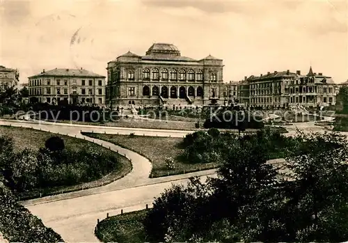 AK / Ansichtskarte Alt Weimar Ehemaliger Museumsplatz