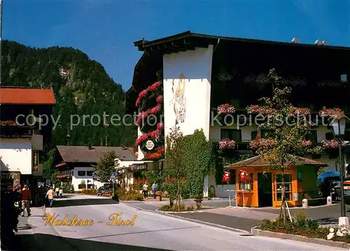 AK / Ansichtskarte Walchsee Tirol Ortsmotiv mit Hotel Schick Kat. Walchsee