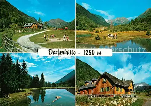 AK / Ansichtskarte Oberwoelz Stadt Dorferhuette Bergsee Alpen Kat. Oberwoelz Stadt