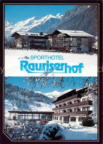 AK / Ansichtskarte Rauris Sporthotel Rauriserhof Winterlandschaft Alpen Kat. Rauris