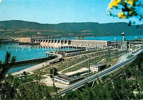 AK / Ansichtskarte Belgrad Serbien Wasserkraft und Schiffahrtsanlage am Eisernen Tor Kat. Serbien