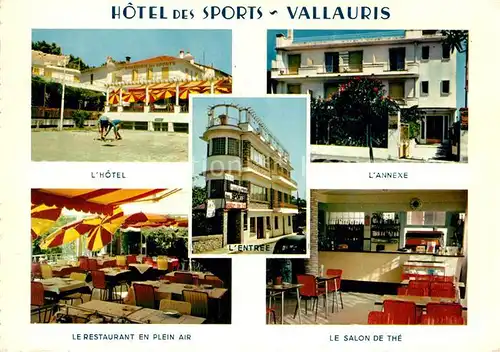 AK / Ansichtskarte Vallauris Hotel Brasserie des Sports Kat. Vallauris
