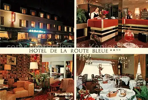AK / Ansichtskarte Varennes sur Allier Hotel Restaurant de la Route Bleue Kat. Varennes sur Allier