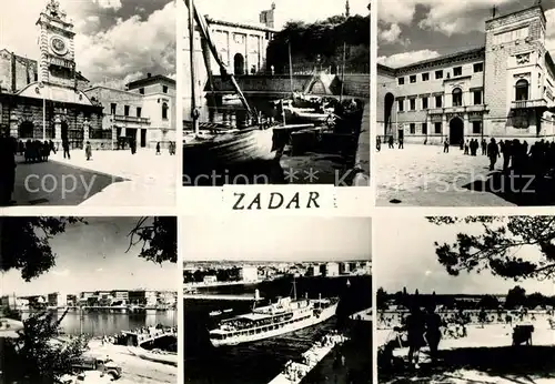 AK / Ansichtskarte Zadar Zadra Zara Orts und Teilansichten Kat. Kroatien