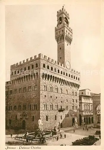 AK / Ansichtskarte Firenze Toscana Palazzo Vecchio Kat. Firenze