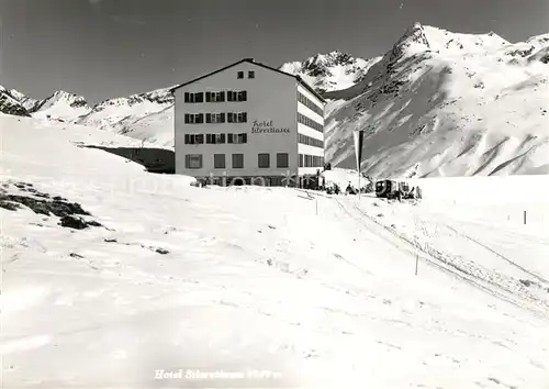 AK / Ansichtskarte Silvretta Hotel Silvrettasee Kat. Silvretta