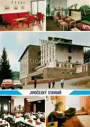 AK / Ansichtskarte Stachy Susice Okres Pachatice Zotavovna ROH Jihocesky stavar Hotel Restaurant Kat. Stachau
