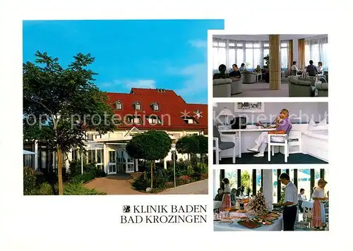 AK / Ansichtskarte Bad Krozingen Klinik Baden Kat. Bad Krozingen