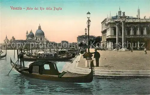 AK / Ansichtskarte Venezia Venedig Molo dai Rio della Paglia Kat. 