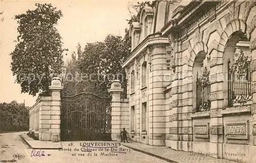 AK / Ansichtskarte Louveciennes Schloss Du Barry Kat. Louveciennes