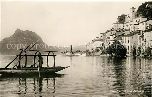 AK / Ansichtskarte Gandria Lago di Lugano Fischer Panorama Kat. Gandria